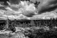 Clearing storm near Kirkwood, CA