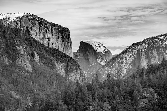 The incomparable Half Dome in Yosemite National Park, California